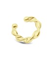 Spiral Silver Ear Cuff EC-1288